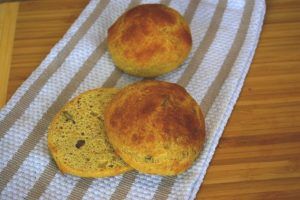 witte broodjes als ontbijt
