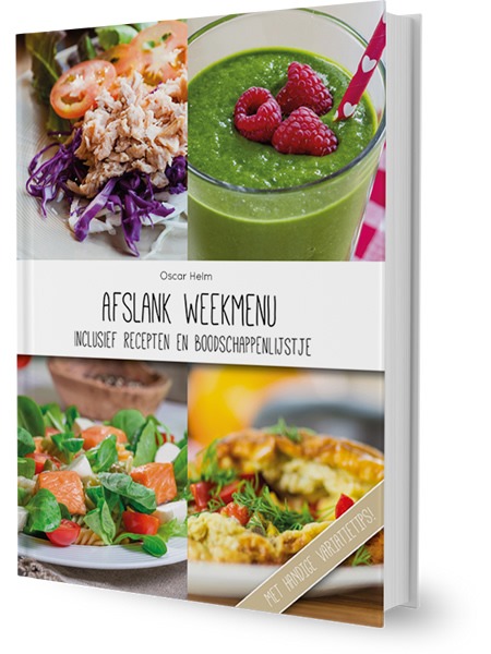 Afslank weekmenu en recepten cover