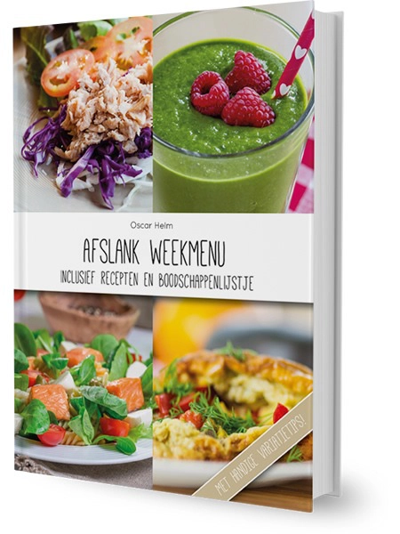 Afslank weekmenu en recepten cover