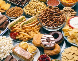 ongezond eten